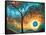 Aqua Burn-Megan Aroon Duncanson-Framed Stretched Canvas