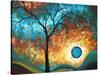 Aqua Burn-Megan Aroon Duncanson-Stretched Canvas