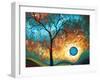 Aqua Burn-Megan Aroon Duncanson-Framed Art Print