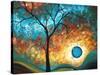 Aqua Burn-Megan Aroon Duncanson-Stretched Canvas