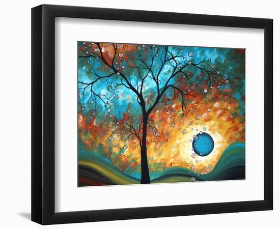 Aqua Burn-Megan Aroon Duncanson-Framed Art Print