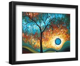 Aqua Burn-Megan Aroon Duncanson-Framed Art Print