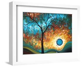 Aqua Burn-Megan Aroon Duncanson-Framed Art Print