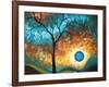 Aqua Burn-Megan Aroon Duncanson-Framed Art Print