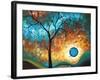 Aqua Burn-Megan Aroon Duncanson-Framed Art Print