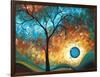 Aqua Burn-Megan Aroon Duncanson-Framed Art Print