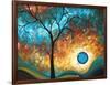 Aqua Burn-Megan Aroon Duncanson-Framed Art Print