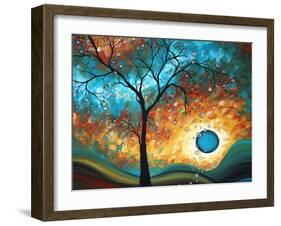 Aqua Burn-Megan Aroon Duncanson-Framed Art Print