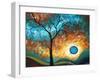 Aqua Burn-Megan Aroon Duncanson-Framed Art Print