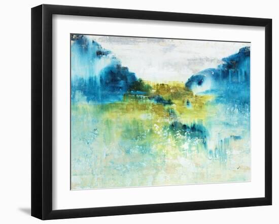 Aqua Cascade-Alexys Henry-Framed Giclee Print