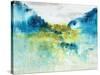 Aqua Cascade-Alexys Henry-Stretched Canvas