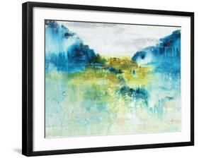 Aqua Cascade-Alexys Henry-Framed Giclee Print