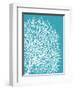 Aqua Coral II-Sabine Berg-Framed Art Print