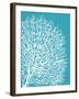 Aqua Coral II-Sabine Berg-Framed Art Print