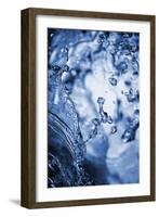 Aqua Droplets 1-Marcus Prime-Framed Photographic Print