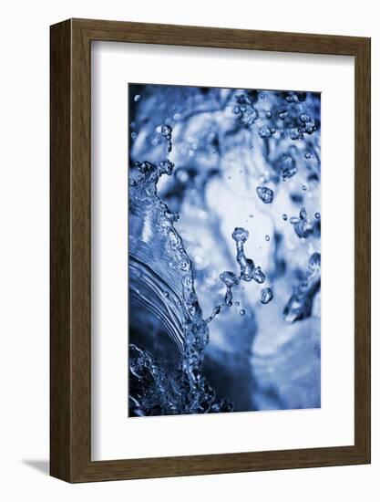 Aqua Droplets 1-Marcus Prime-Framed Photographic Print