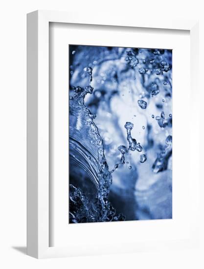 Aqua Droplets 1-Marcus Prime-Framed Photographic Print