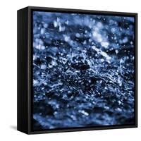 Aqua Droplets 3-Marcus Prime-Framed Stretched Canvas