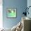 Aqua Dunes-Mindy Sommers-Framed Giclee Print displayed on a wall