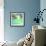 Aqua Dunes-Mindy Sommers-Framed Giclee Print displayed on a wall