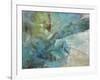 Aqua Explosion-Gabriela Villarreal-Framed Art Print