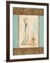 Aqua Fashion I-Sophie Devereux-Framed Art Print