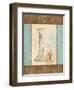 Aqua Fashion I-Sophie Devereux-Framed Art Print