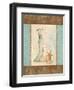 Aqua Fashion I-Sophie Devereux-Framed Art Print