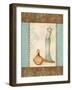 Aqua Fashion II-Sophie Devereux-Framed Art Print