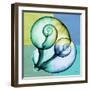 Aqua Filter 1-Albert Koetsier-Framed Art Print