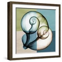 Aqua Filter 2-Albert Koetsier-Framed Art Print