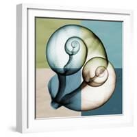 Aqua Filter 2-Albert Koetsier-Framed Art Print