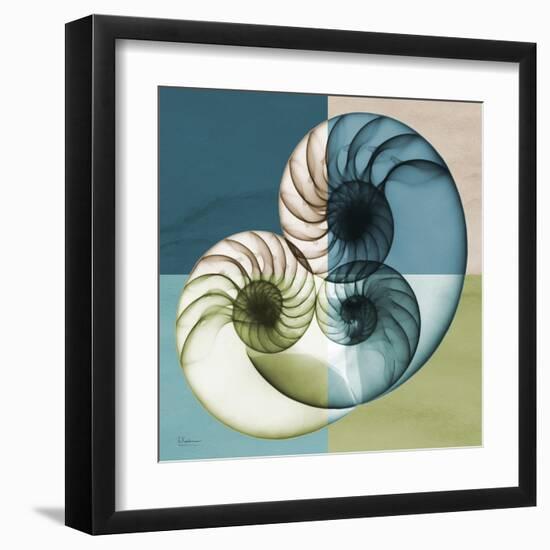 Aqua Filter 4-Albert Koetsier-Framed Art Print