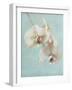 Aqua Floral I-Amy Melious-Framed Art Print