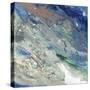 Aqua Flow II-Rikki Drotar-Stretched Canvas