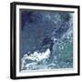 Aqua Flow III-Rikki Drotar-Framed Giclee Print