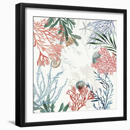 Aqua Gardens-Aimee Wilson-Framed Art Print
