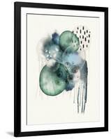 Aqua Harmony 1-Urban Epiphany-Framed Art Print