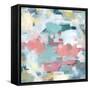 Aqua Harmony-Carol Robinson-Framed Stretched Canvas