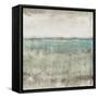 Aqua Horizon I-null-Framed Stretched Canvas