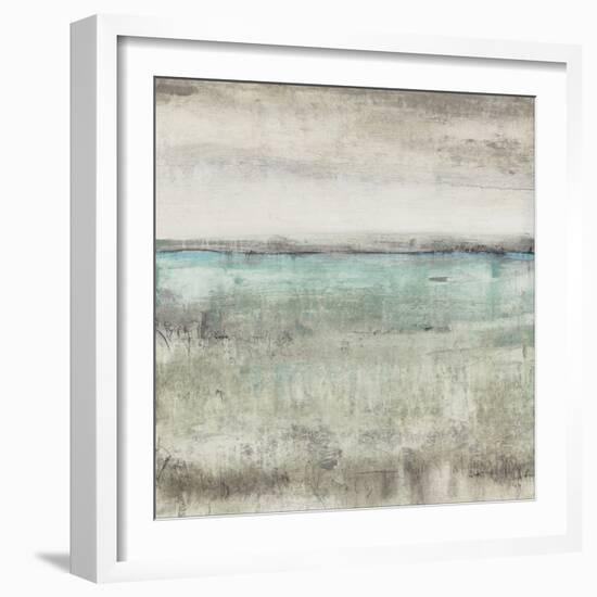 Aqua Horizon II-null-Framed Premium Giclee Print