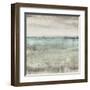 Aqua Horizon II-null-Framed Art Print