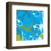 Aqua I-Irena Orlov-Framed Art Print