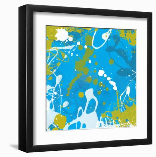 Aqua II-Irena Orlov-Framed Art Print