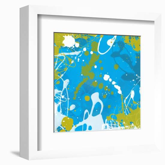 Aqua II-Irena Orlov-Framed Art Print