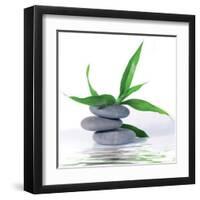 Aqua III-null-Framed Art Print