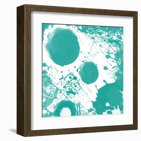 Aqua III-Irena Orlov-Framed Art Print