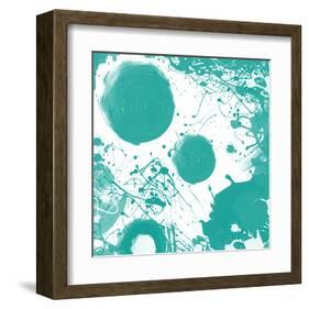 Aqua III-Irena Orlov-Framed Art Print