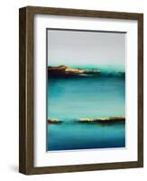 Aqua Isles I-Sydney Edmunds-Framed Giclee Print