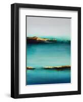 Aqua Isles I-Sydney Edmunds-Framed Giclee Print